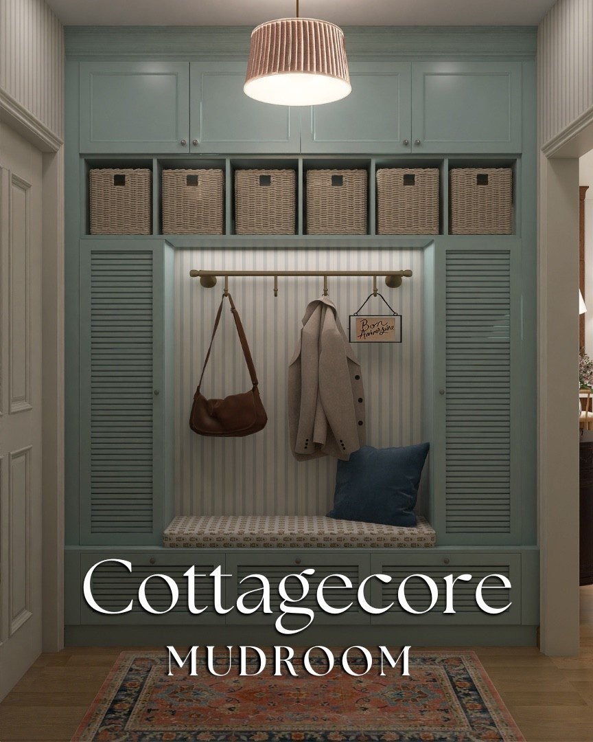 Designed by Jackie
Cottagecore Mudroom

#LTKmomlife #LTKSeasonal #LTKHome