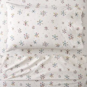 Snowflake Sheet Set | West Elm (US)