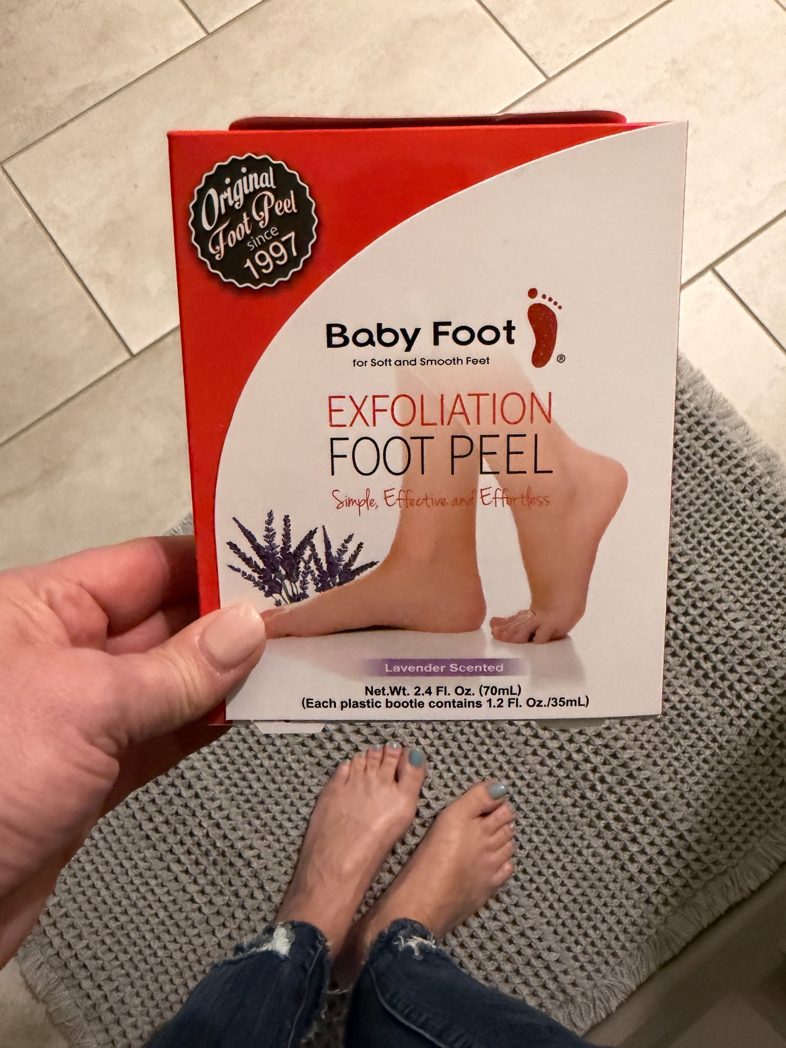 Sandal season is here… so it’s time to get your feet ready. 

I just tried the Baby Foot exfoliation foot peel and the results are actually so good. 

You just wear the booties for about an hour, then wait 5–7 days and the peeling process starts (trust the process).

But the end result… baby soft feet 🙌🏼

If you’re getting ready for spring and summer shoes… this is a must!

Linking it for you 👇

baby foot peel, foot exfoliation, soft feet routine, sandal season prep, foot care routine, at home pedicure, dry skin feet treatment, summer beauty prep, foot peel mask

#ltkbeauty #footcare #sandalseason #selfcare #beautyfinds

#LTKgrwm #LTKmomlife #LTKBeauty