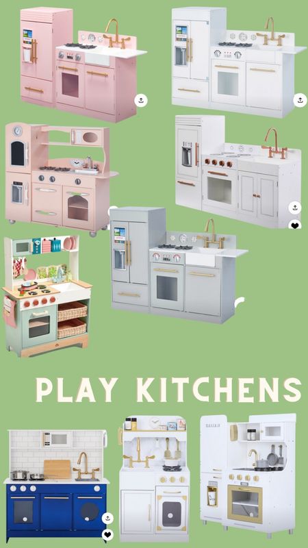 Play kitchen perfect for kids gift for Christmas! Pair fit with some accessories like food to stock the fridge and play pots and pans 

#LTKHoliday #LTKGiftGuide #LTKkids