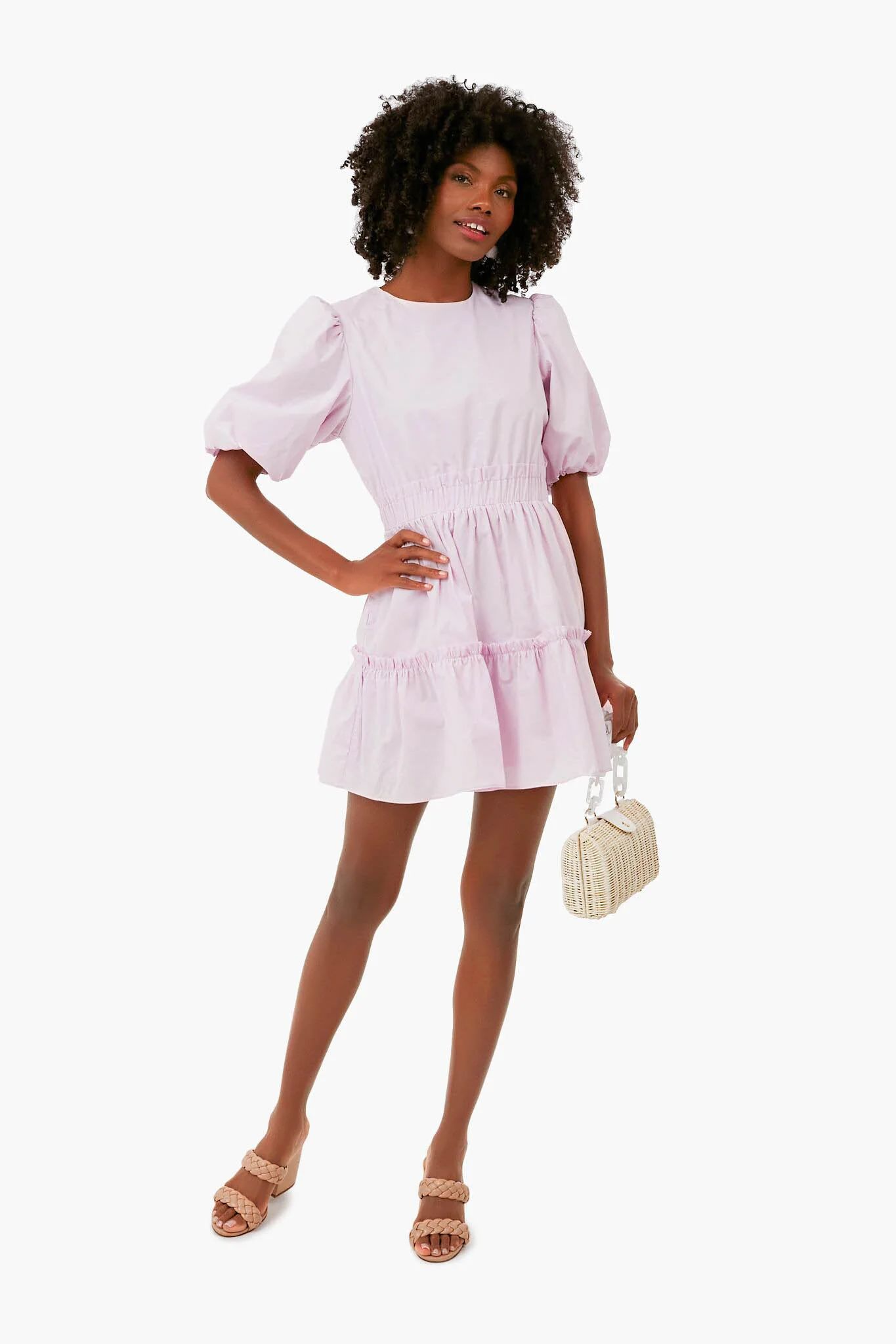 Lavender Tellie Mini Dress | Tuckernuck (US)