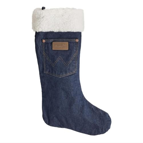 Wrangler Denim Christmas Stocking | Sherpa Cuff | Amazon (US)