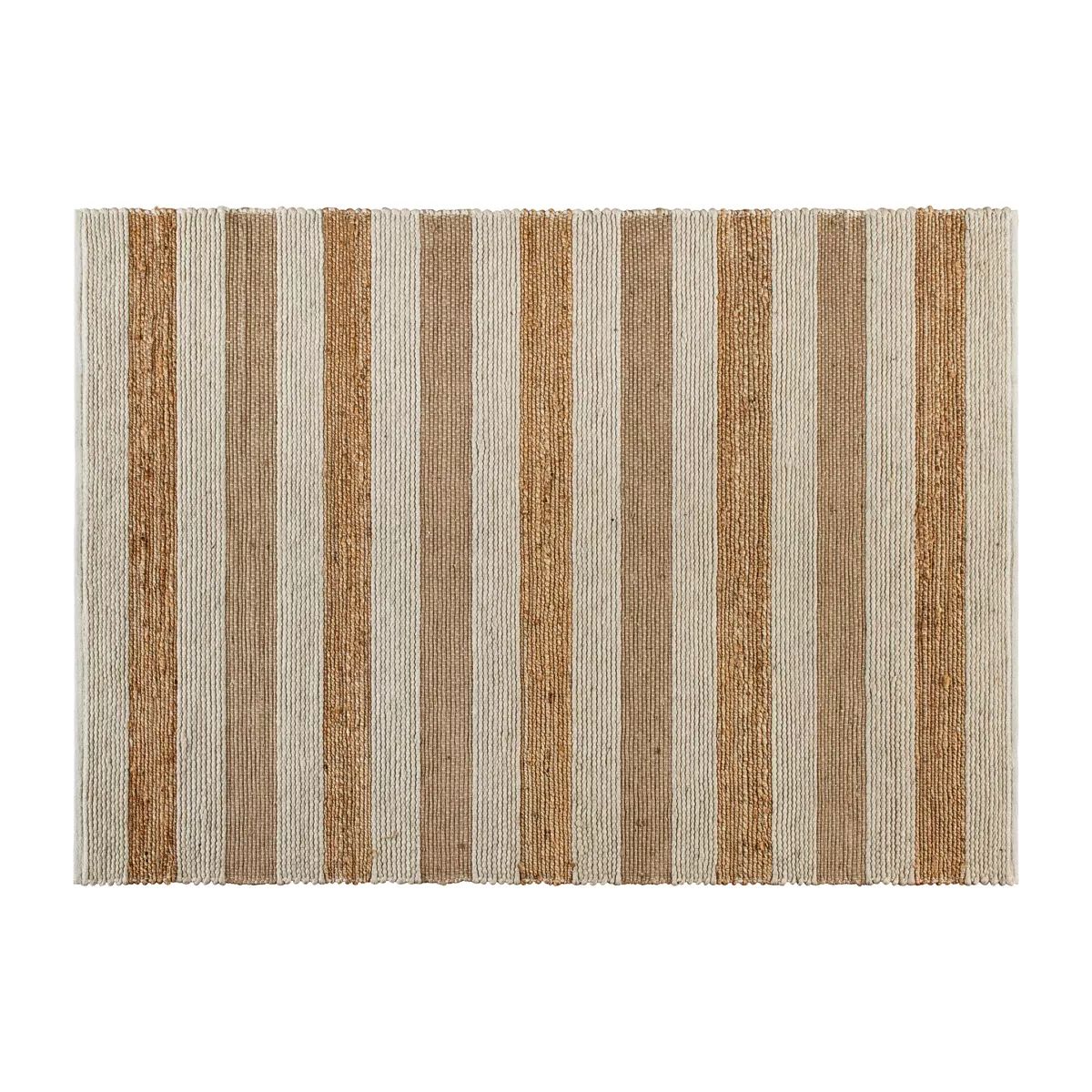 5'x7' Rectangle Woven Solid Jute Area Rug Brown - Masada Rugs | Target