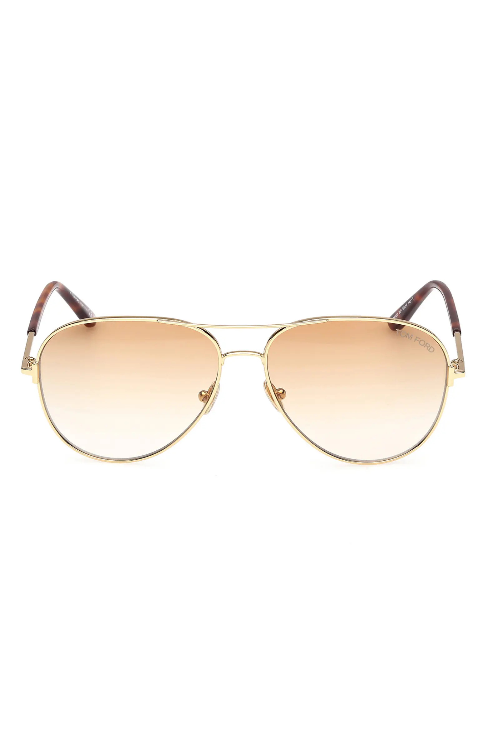 Clark 59mm Gradient Pilot Sunglasses | Nordstrom