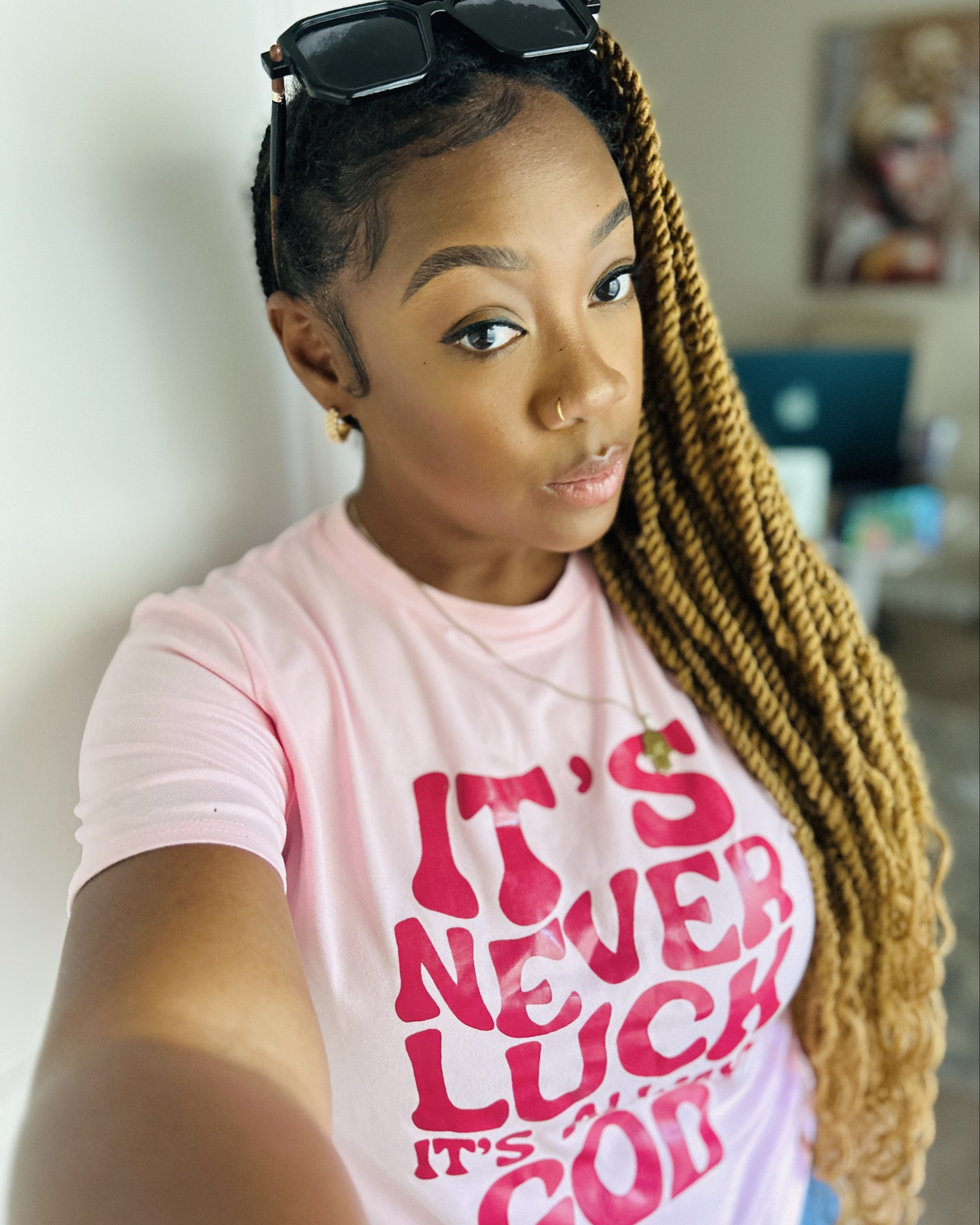 Somewhere between add to cart and outside is too hot, I chose this cute little pink graphic tee from SHEIN. And it gave main character energy 💖
Hot girl summer, but make it grown, moisturized, and cute!

#LTKMidsize #LTKBeauty #LTKStyleTip