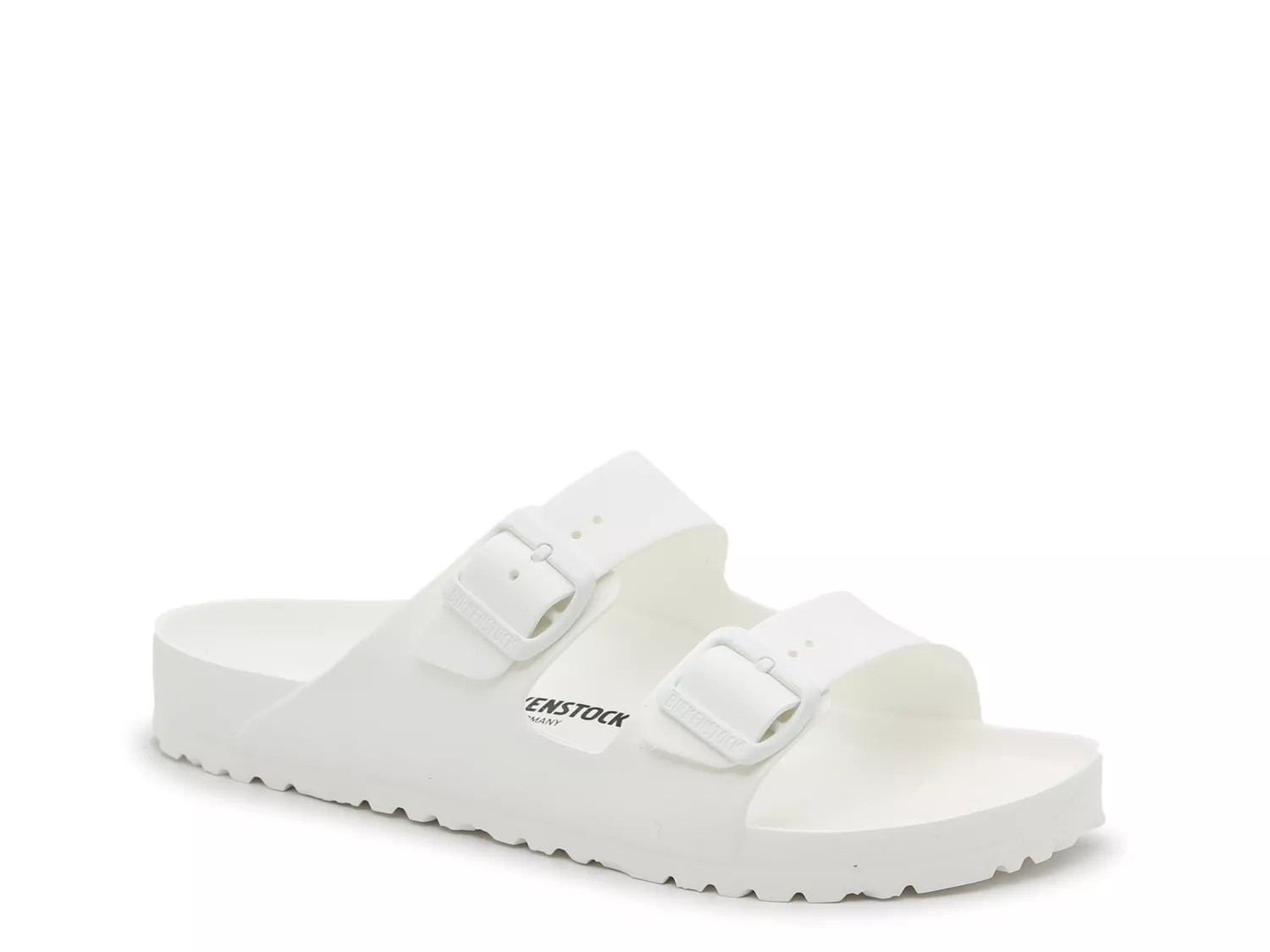 Birkenstock Arizona Essentials Slide Sandal | Men's | White | Size EU 43 / US Mens 10-10.5 / Womens  | DSW