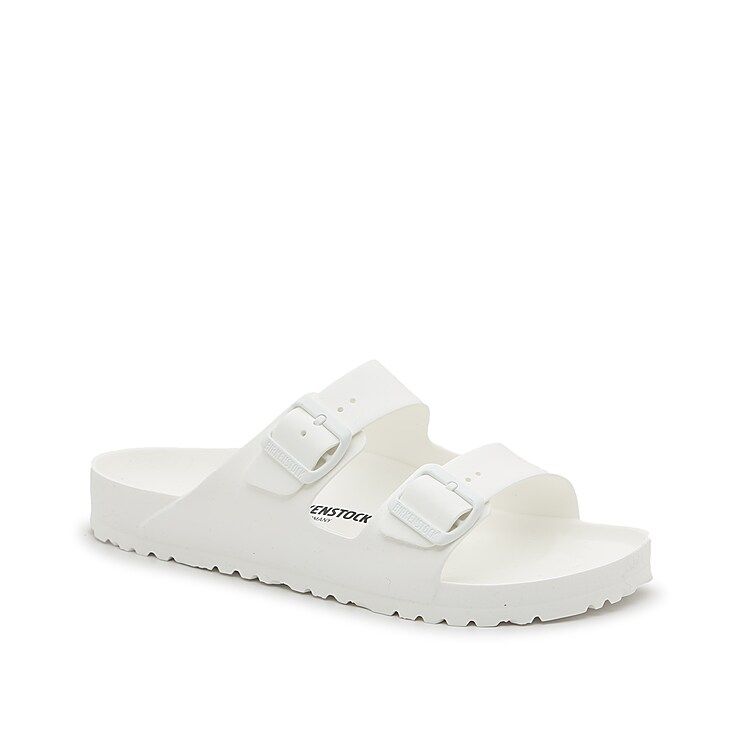 Birkenstock Arizona Essentials Slide Sandal | Men's | White | Size EU 43 / US Mens 10-10.5 / Womens  | DSW