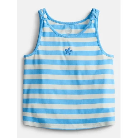 Wonder Nation Girls Knotted Tank Top Sizes 4-10 | Walmart (US)