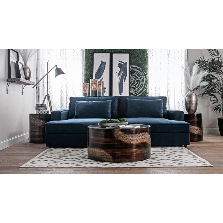 Bailey 94" Square Arm Sofa with Reversible Cushions | Wayfair Professional