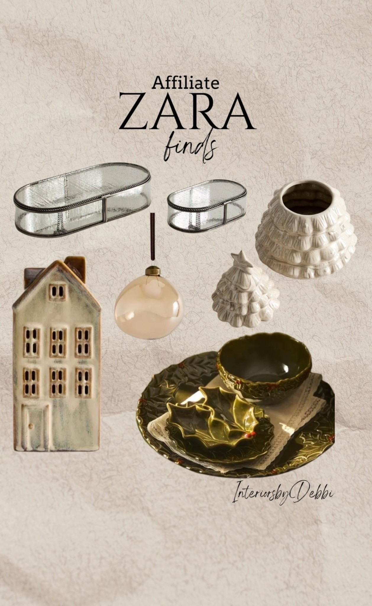 Zara Finds
Christmas decor, transitional home, modern decor, amazon find, amazon home, target home decor, mcgee and co, studio mcgee, amazon must have, pottery barn, Walmart finds, affordable decor, home styling, budget friendly, accessories, neutral decor, home finds, new arrival, coming soon, sale alert, high end look for less, Amazon favorites, Target finds, cozy, modern, earthy, transitional, luxe, romantic, home decor, budget friendly decor, Amazon decor #zara



#LTKHoliday #LTKHome #LTKGiftGuide