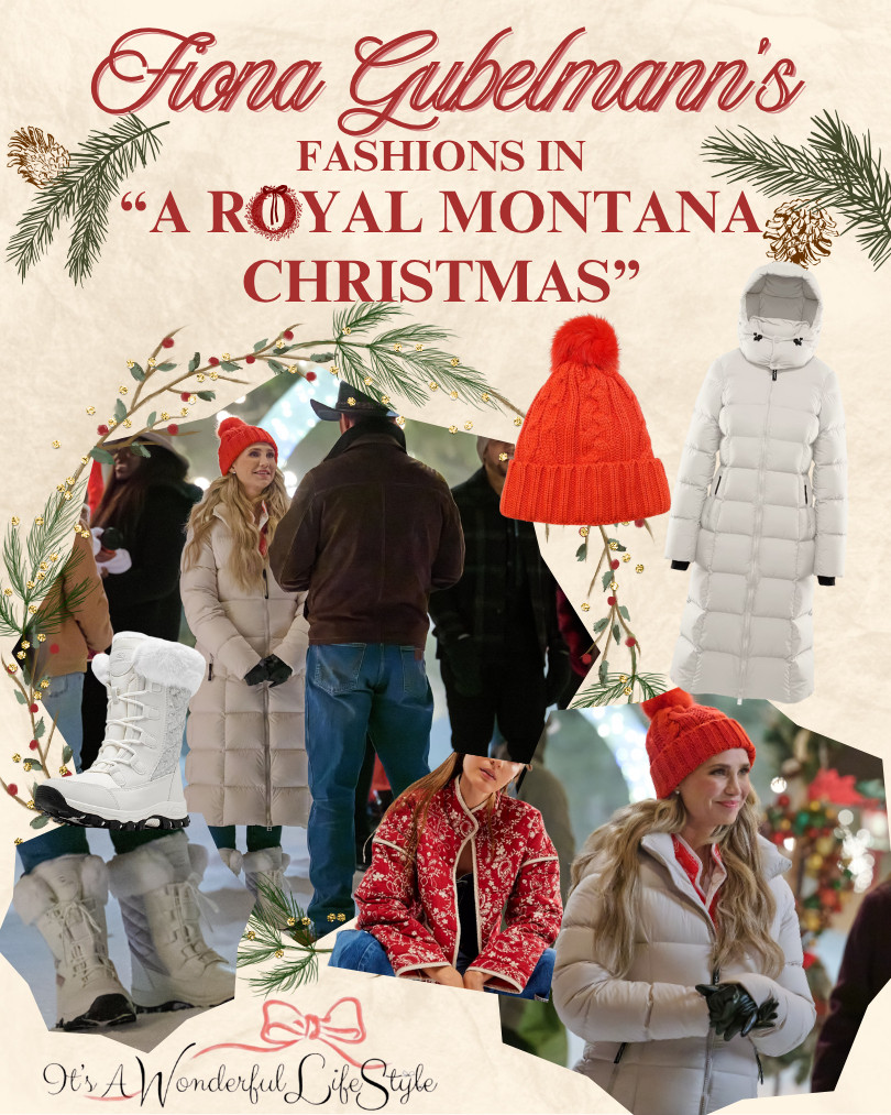 Fiona Gubelmann's shines in "A Royal Christmas in Montana" on Hallmark Channel!

You can grab her Coat, Beanie, Qulited Jacket, and Snow Boots featured in the movie from my LTK Shop. Just imagine pairing this cute ensemble with twinkle lights, a cozy mug of hot cocoa, and your favorite throw blanket—perfect for a holiday movie marathon! Get ready to celebrate the season in style!  

 #LTKSeasonal #LTKFindsUnder100 #LTKStyleTip