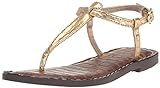 Sam Edelman Girls Gigi Sandal, Gold, 1 | Amazon (US)