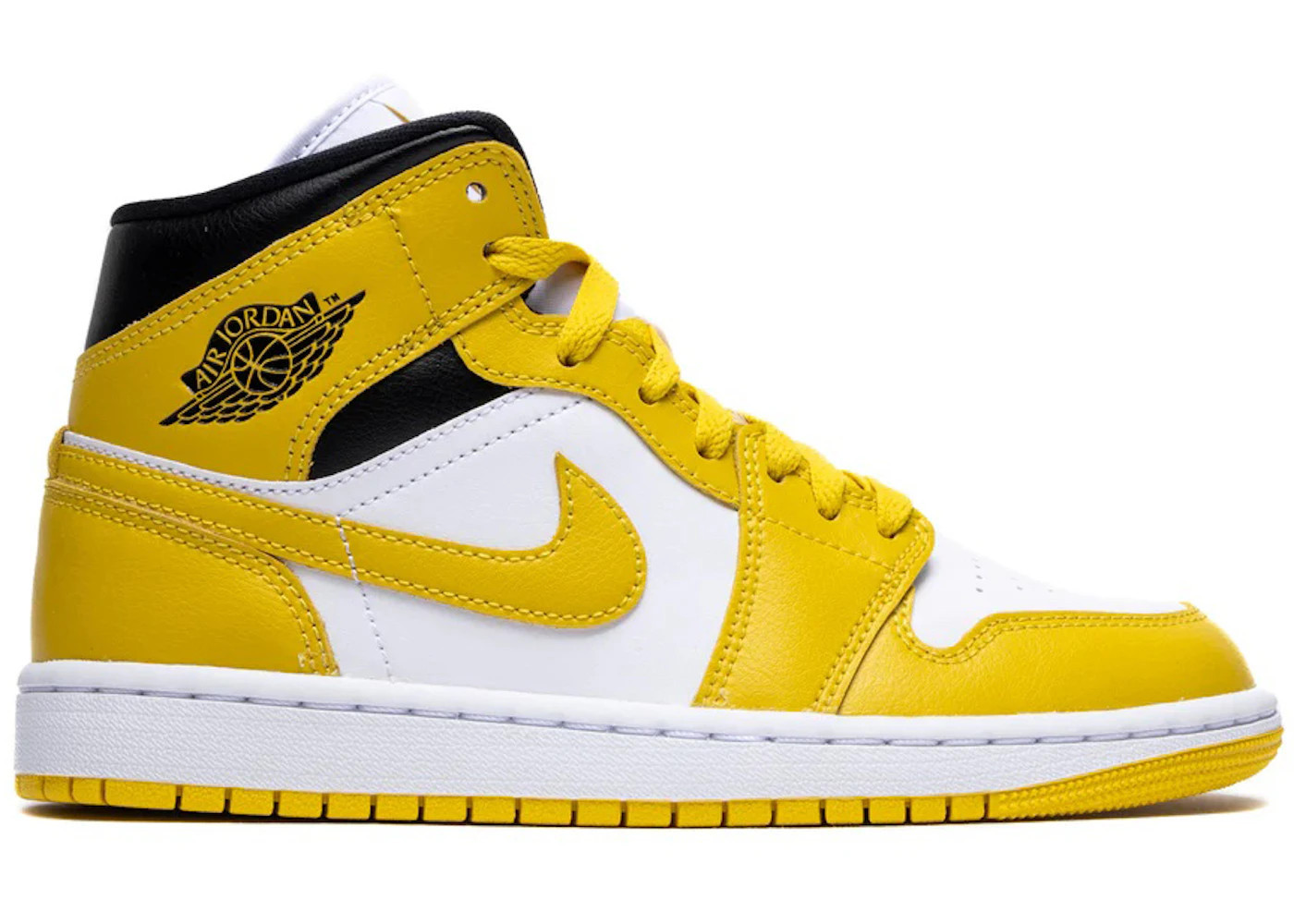 Jordan 1 MidVivid Sulfur (Women's) | StockX