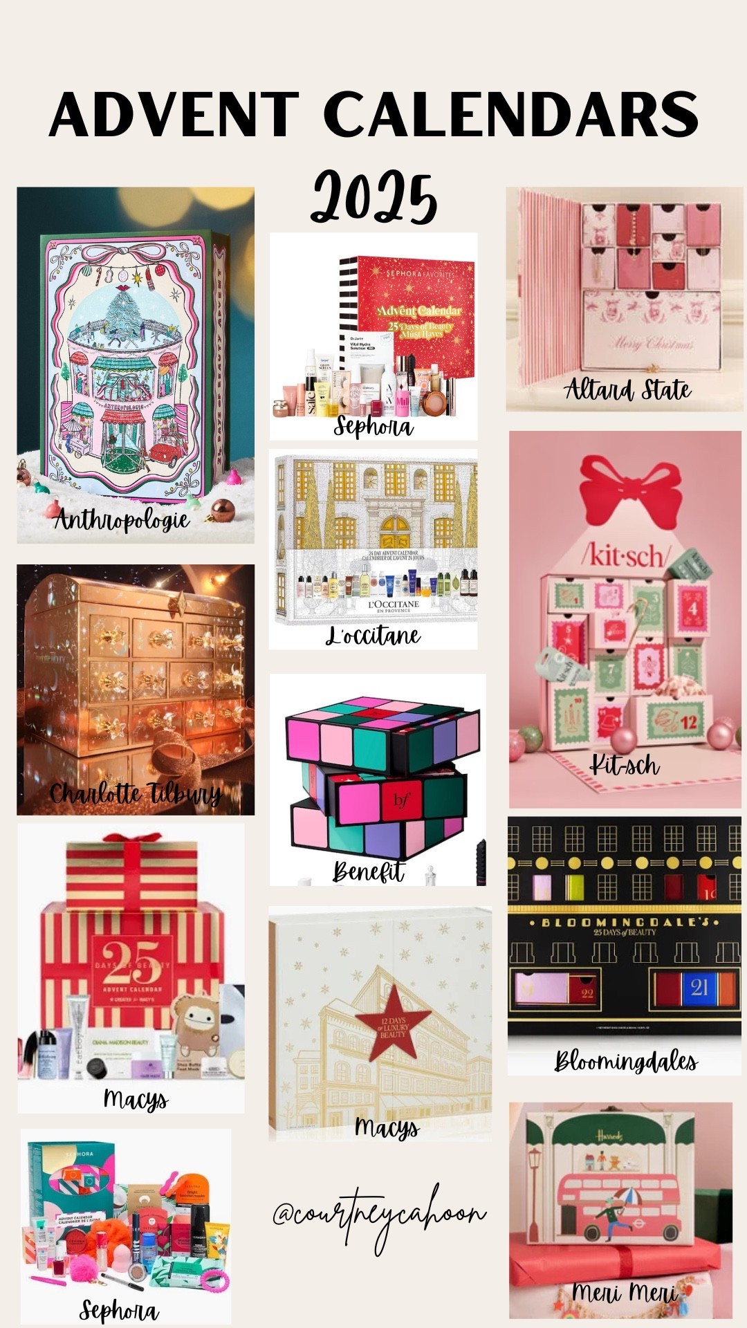 It’s that time again!! Linking 2025 advent calendars, they are already selling out!
#AdventCalendars
#Holiday

#LTKBeauty #LTKSeasonal #LTKFamily