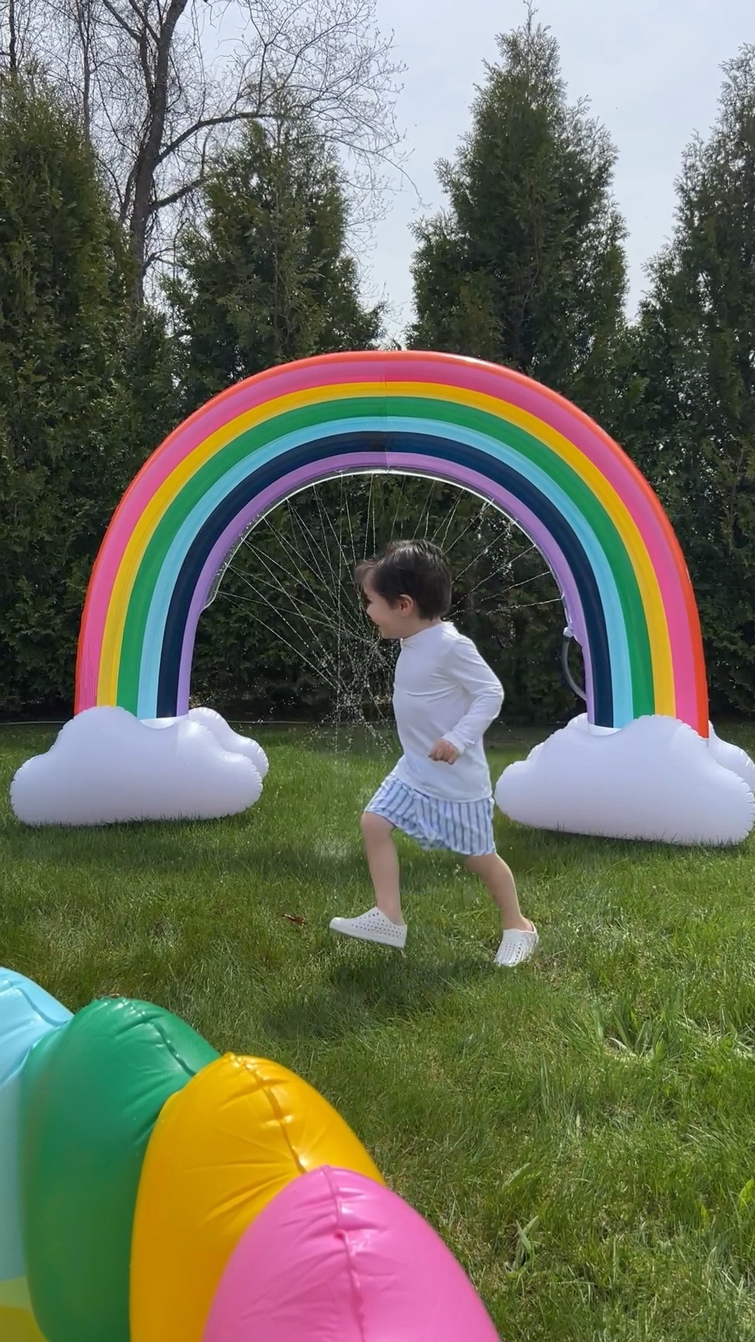 Memorial Day Sale 🌷. Splash pad season officially started ☀️💦 This colorful inflatable sprinkler is currently included in the sale and has been one of our favorite ways to make outdoor play extra fun this time of year. Perfect for warm afternoons, sensory play, and keeping little ones entertained for hours 🤍



Outdoor play ideas | toddler summer activities | backyard water play | kids sprinkler | summer toys for kids | outdoor toys | sensory play | backyard fun



#summerfun #outdoorplay #toddleractivities #backyardplay #sensoryplay #kidssummer #playbasedlearning #waterplay

#LTKKids #LTKSaleAlert #LTKHome