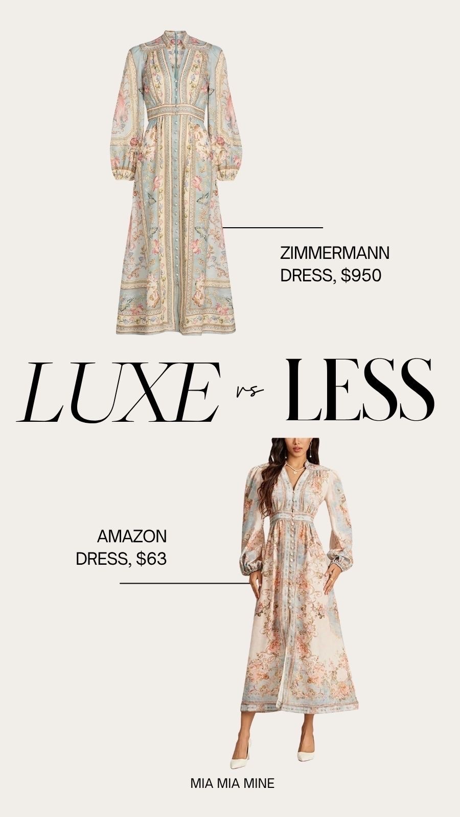 Save or splurge Zimmermann dress
Amazon printed dress that looks like Zimmermann
Summer outfit ideas

#LTKOver40 #LTKmomlife #LTKPetite
