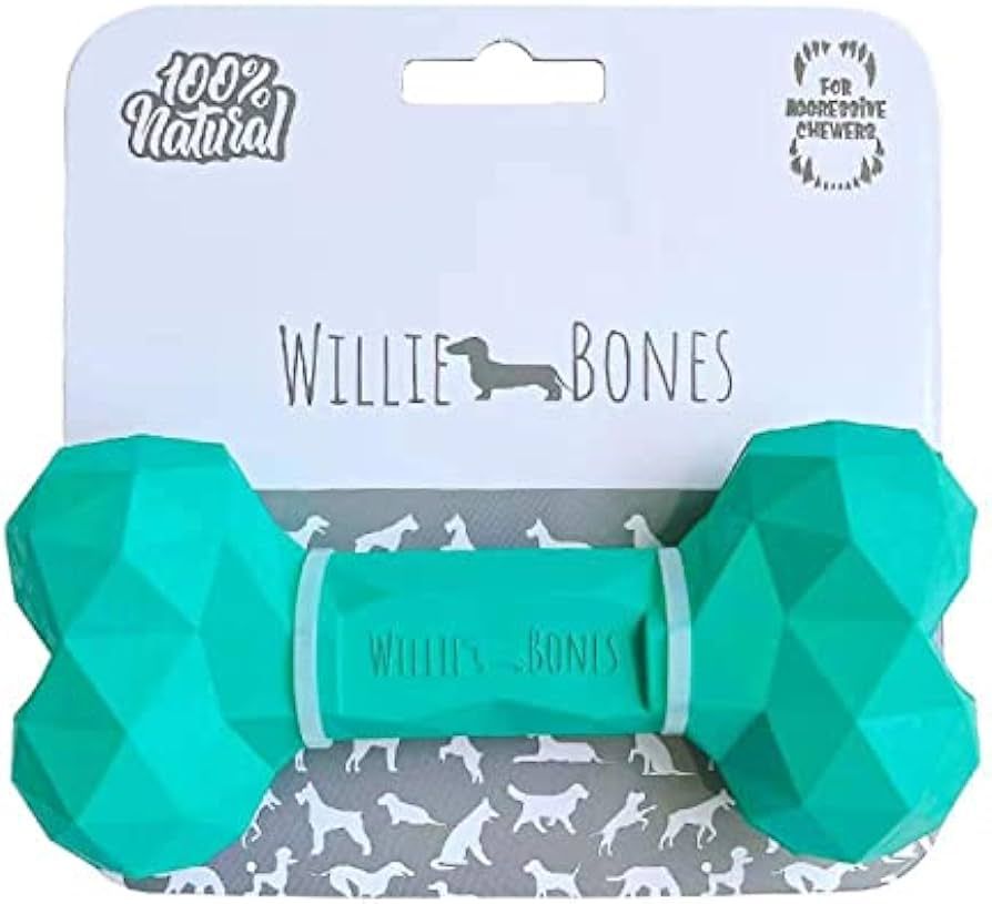 Willie Bones | Modern Dog Chew Toy | Almost Indestructible Dog Toys for Aggressive Chewers | Toug... | Amazon (US)