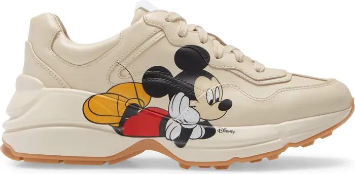 Gucci x Disney Rhyton Mickey Mouse Sneaker | Nordstrom | Nordstrom