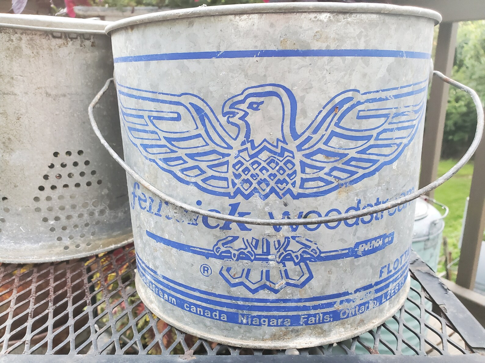 Fenwick Woodstream Minnow Bucket Lititz PA niagara Falls | Etsy | Etsy (US)