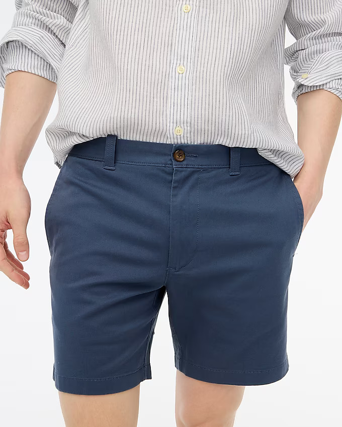 7" flex khaki short | J.Crew Factory