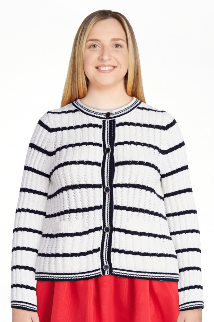 Free Assembly Women's Textured Stitch Cotton Cardigan Sweater with Long Sleeves, Lightweight, Siz... | Walmart (US)