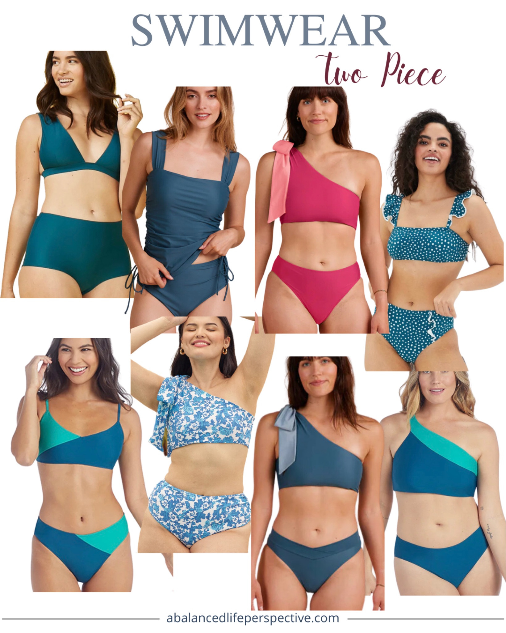 Summersalt also has great two-piece options! Some of my favorite styles and colors 
