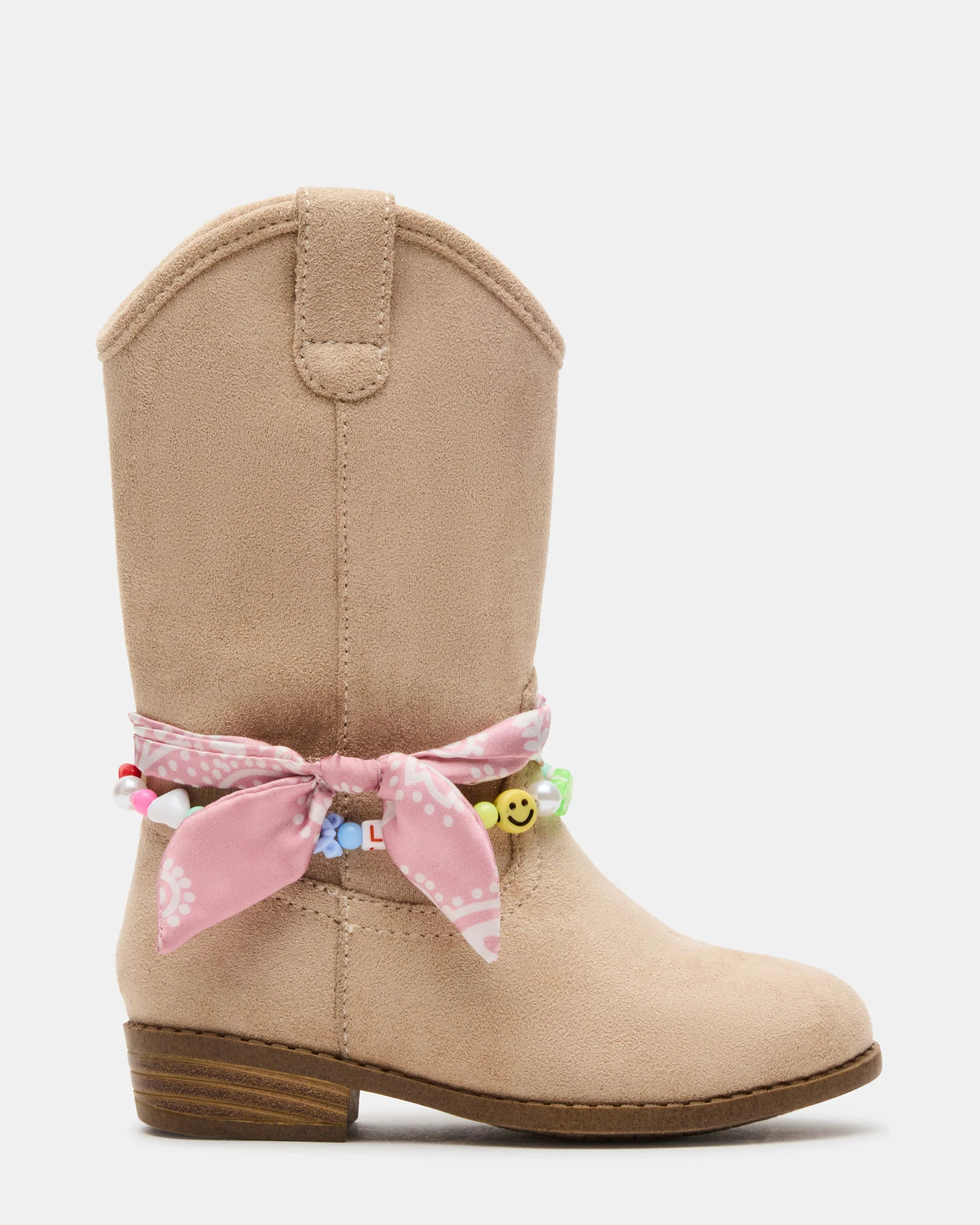 Toddlers' EMBER Sand Charms Scarf Girls' Cowgirl Boot | Steve Madden (US)