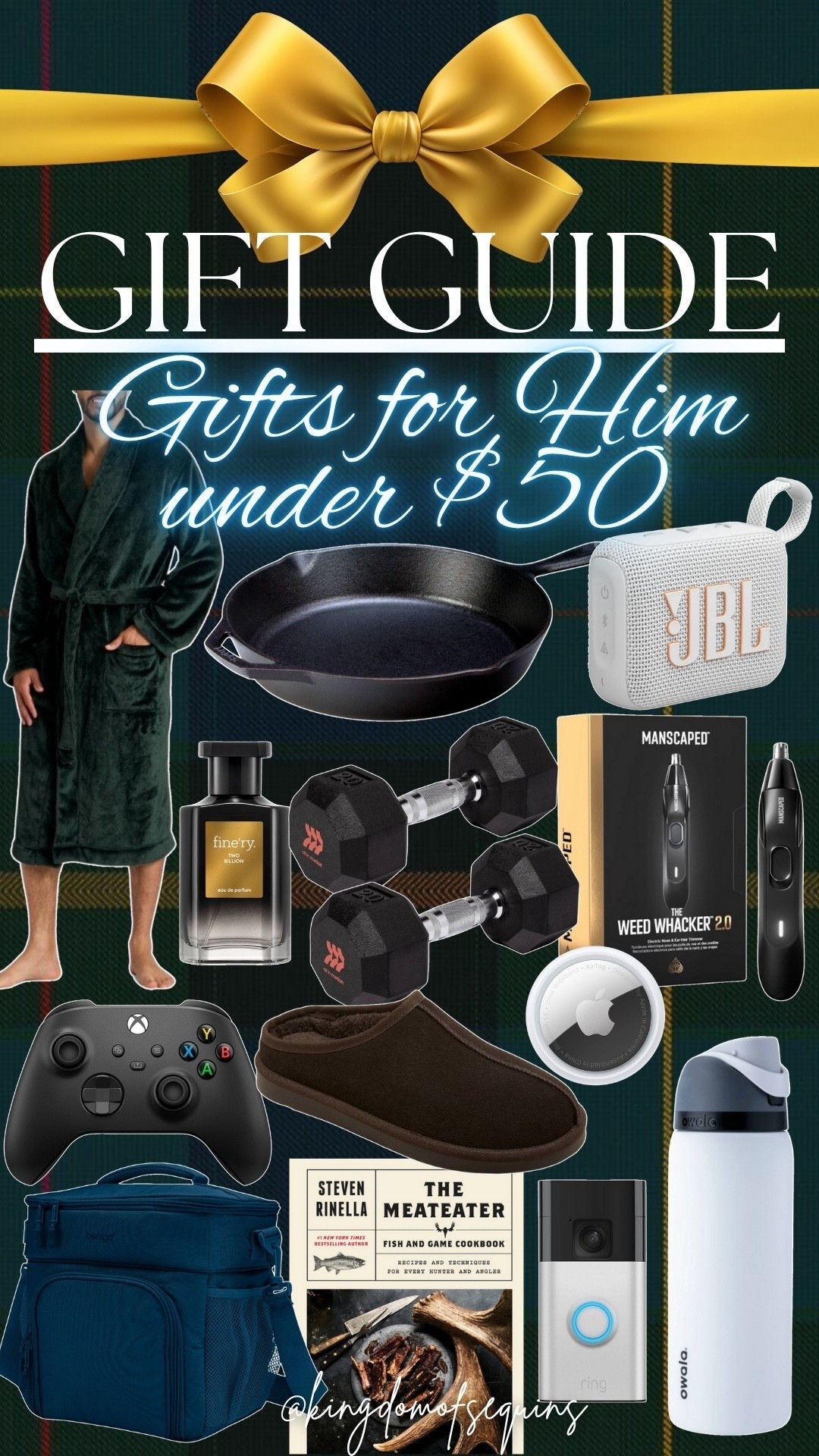 Gifts for him under $50! 



#LTKGiftGuide #LTKMens #LTKHoliday