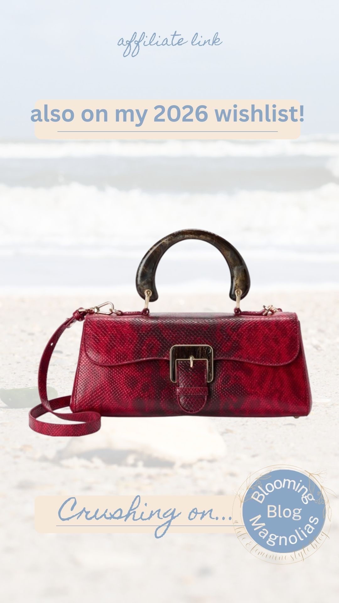 This red handbag is also on my 2026 wishlist! How stunning is it? 

#LTKGiftGuide