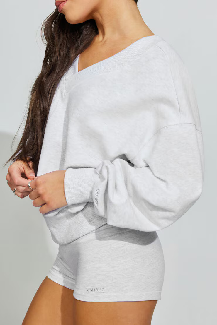 SoftTerry Oversized V-Neck Sweatshirt | Garage Clothing