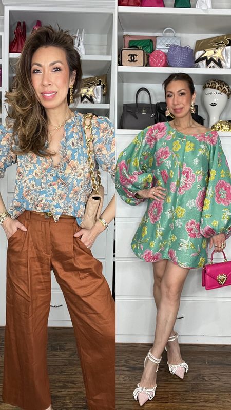 Florals 🌸 Easy casual outfit and dress that can be worn as a tunic (st Patrick’s day outfit idea) #styleofsam #cabiclothing

#LTKstyletip #LTKover40 #LTKparties
