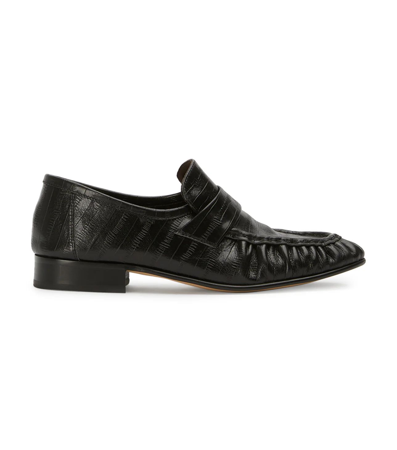 Gatsby Black Anguille Flats | Tony Bianco US