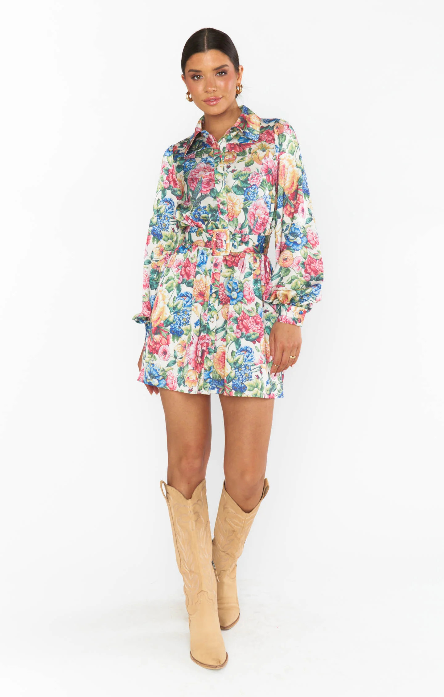 Carrie Collared Dress ~ Dusty Meadows | Show Me Your Mumu