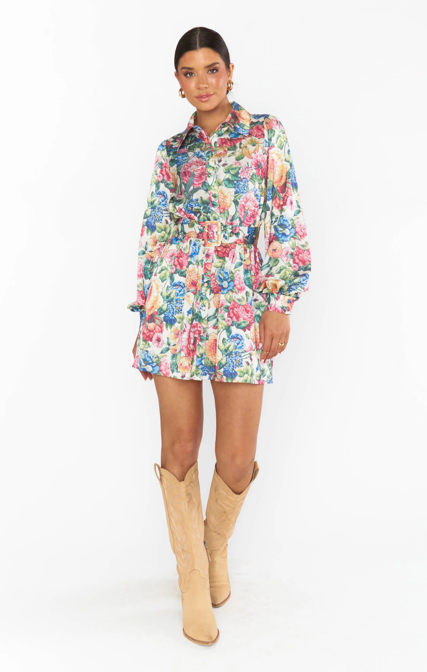 Carrie Collared Dress ~ Dusty Meadows | Show Me Your Mumu