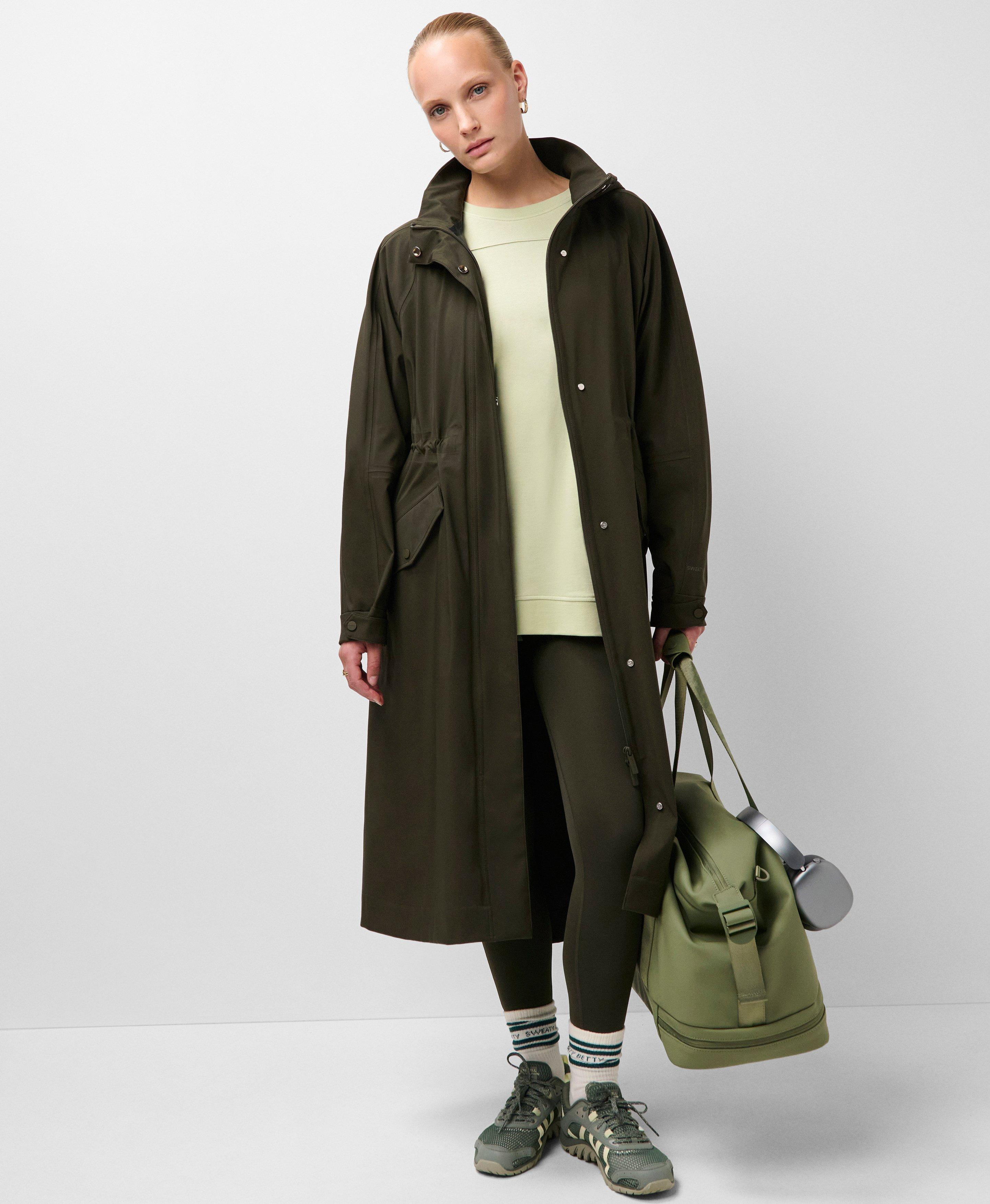 Motion Waterproof Longline Parka | Sweaty Betty UK