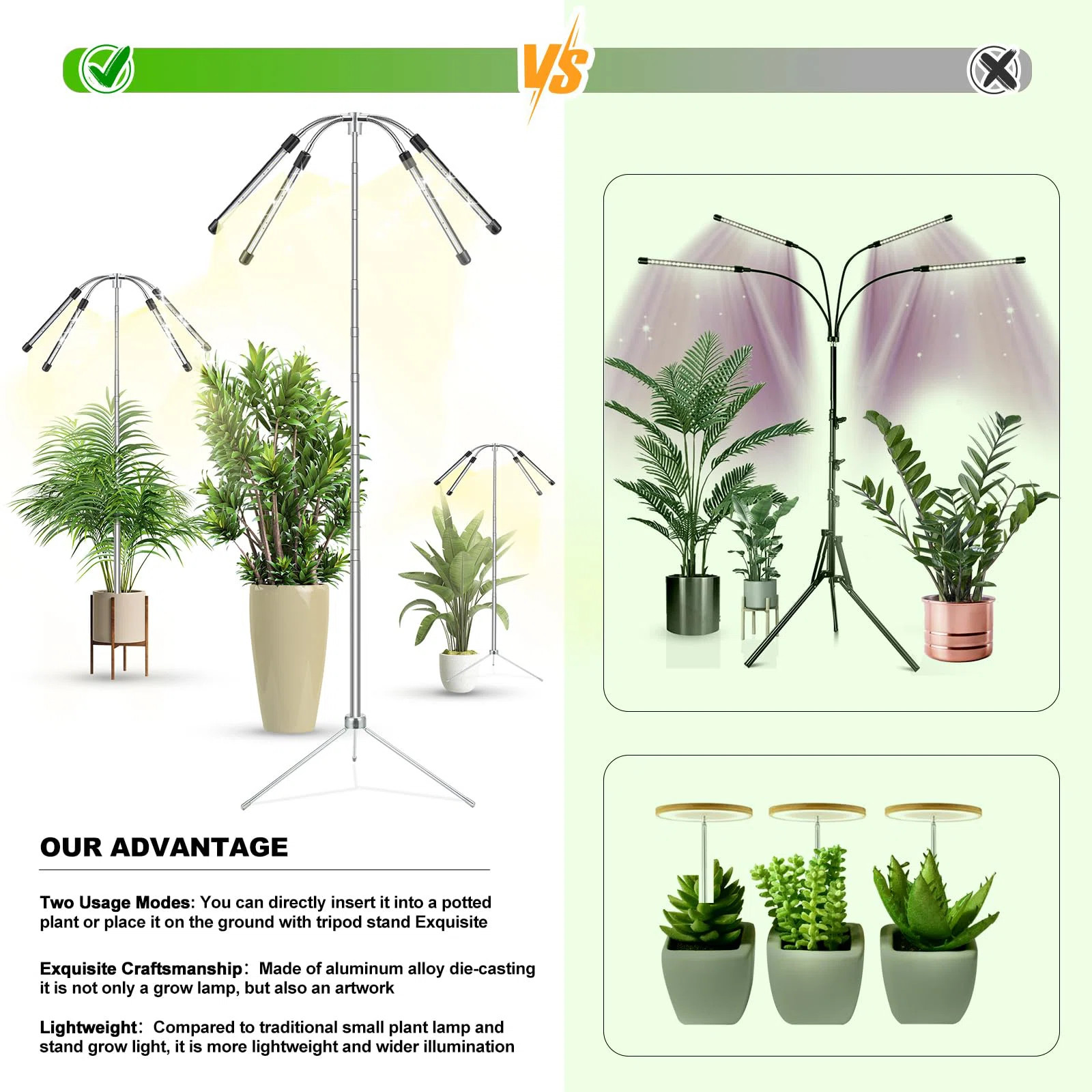 BTERAZ Grow Lights For Indoor Plants | Wayfair | Wayfair North America