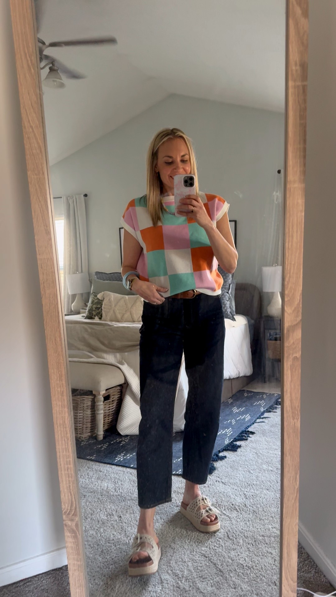 The cuuuuutest little cap-sleeved spring sweater you ever did see! I’m still on the barrel-leg cut denim forever trip.and, @walmart jewelry is top-notch this year. #walmart #amazon

#LTKOver40 #LTKootd #LTKTall