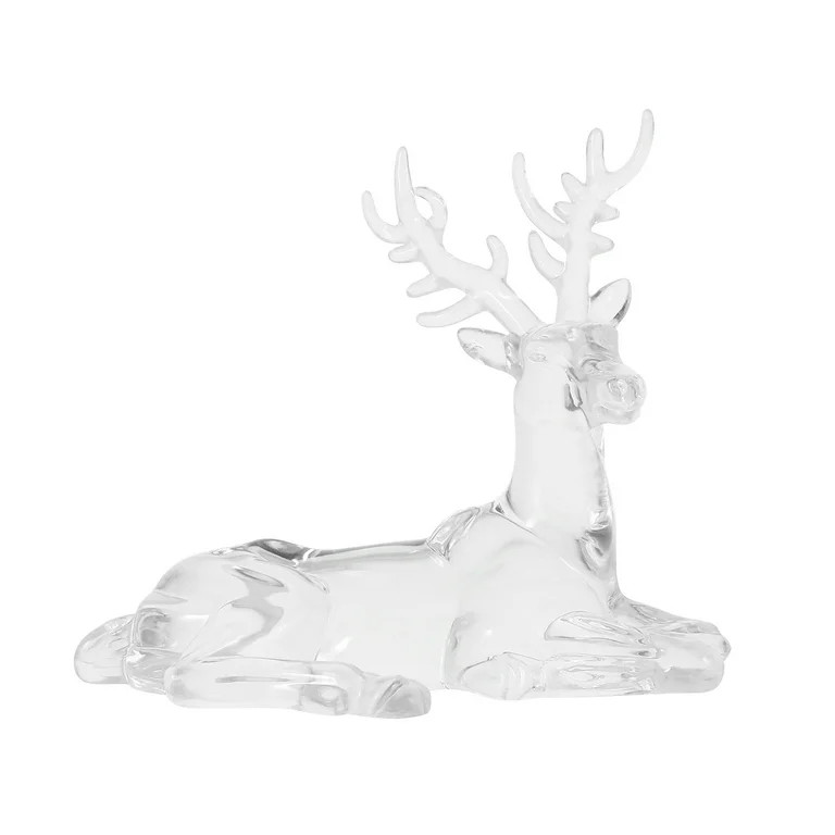 WEUVEB Decorative Reindeer Elk Design Acrylic Christmas Holiday Decor Lifelike Festive Atmosphere... | Walmart (US)