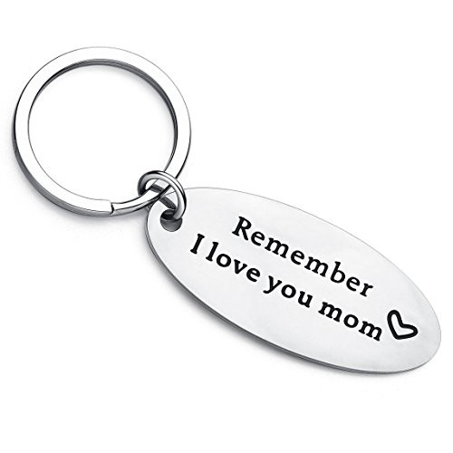 XYBAGS Mother's Day Keychain Gifts from Daughter Son - Remember I Love You Mom - Birthday Christmas  | Amazon (US)