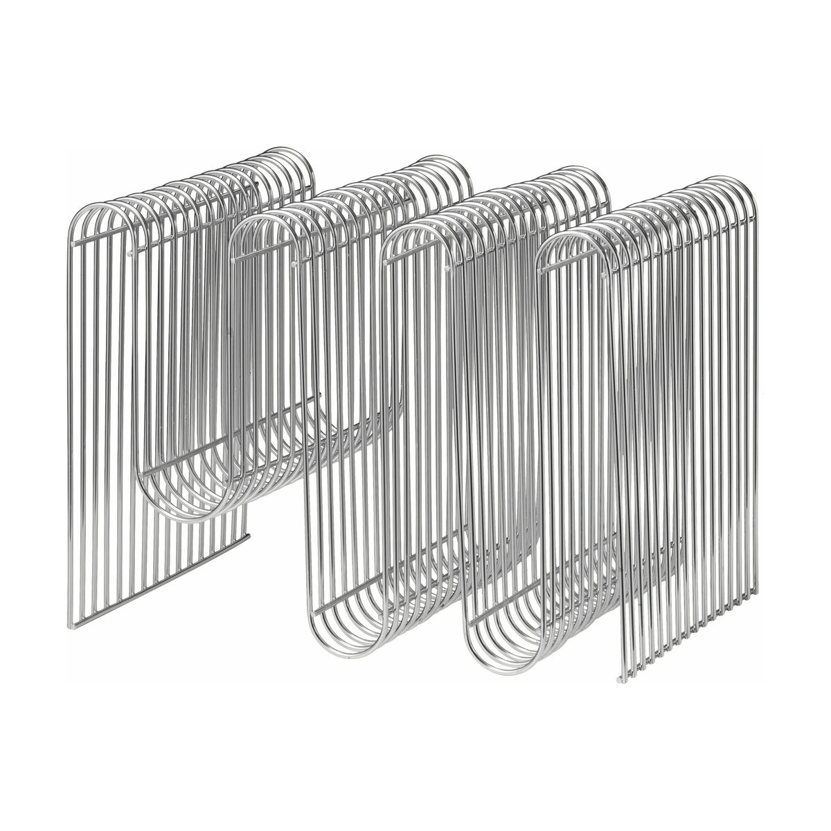 Range-magazine design argenté 40 cm Curva - AYTM | The Cool Republic - Reward Style