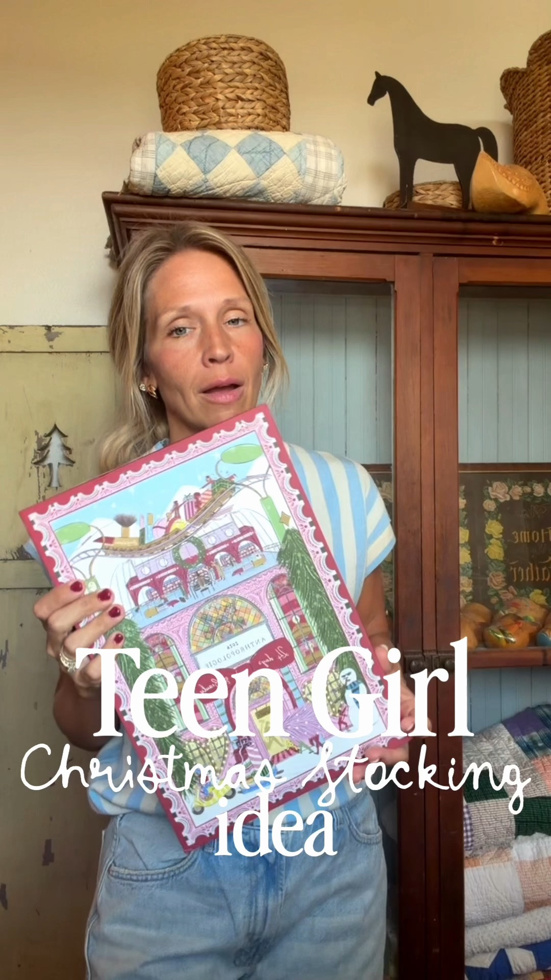 The BEST way to do teen girl stocking stuffers! Get the Anthropologie 24 day advent calendar and divide it up!✨

#LTKmomlife #LTKSeasonal