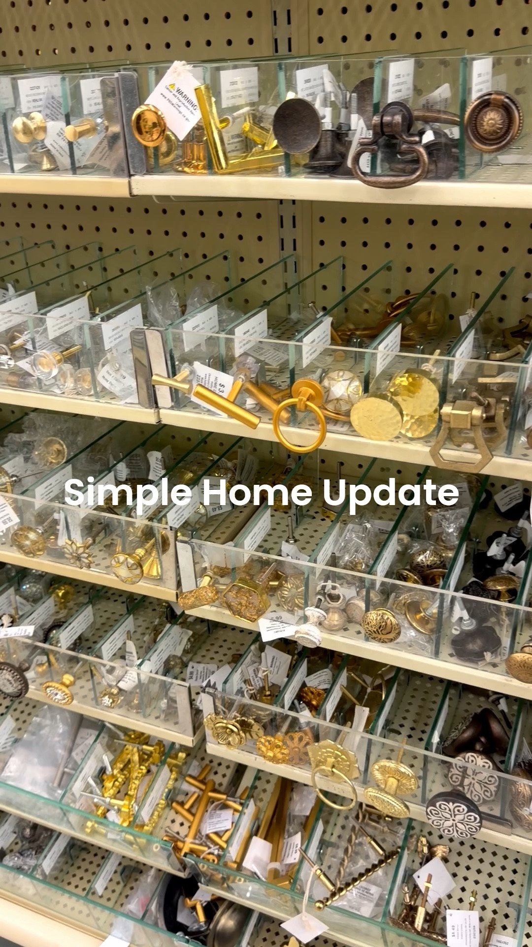 Looking for a simple home update, try switching out cabinet or drawer knobs and handles

Home decor Home updates 

#LTKHome