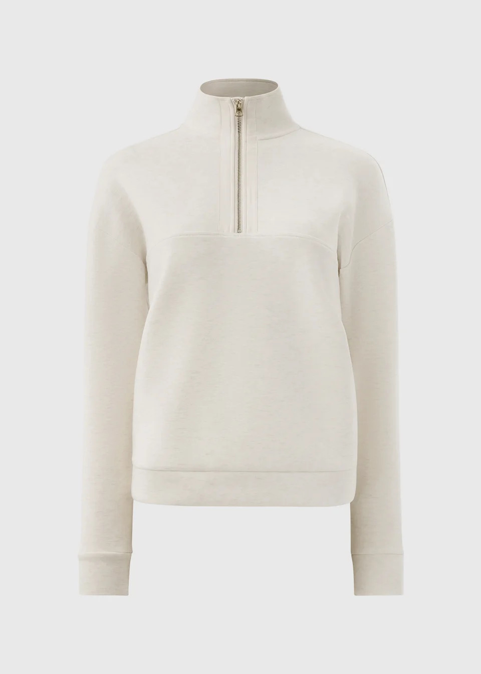 Souluxe Oatmeal Half Zip Sweatshirt | Matalan (UK)