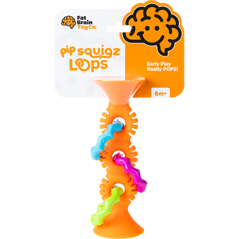 pipSquigz Loops - Best Baby Toys & Gifts for Ages 1 to 7 | Fat Brain Toys