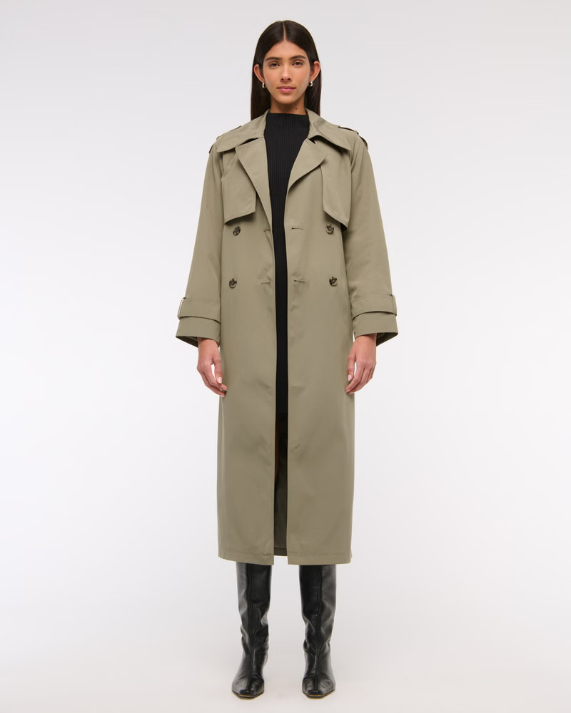 Classic Trench Coat | Abercrombie & Fitch (US)