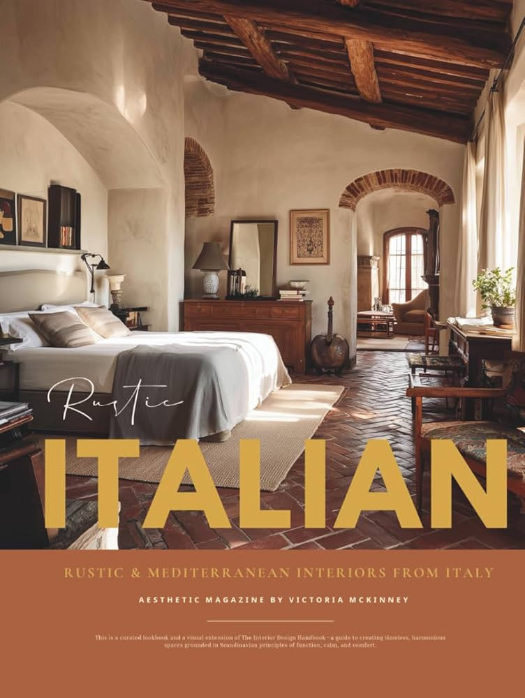 Italian Country Home Interior Design Book: Premium Hardcover Coffee Table Book | Rustic & Mediter... | Amazon (US)