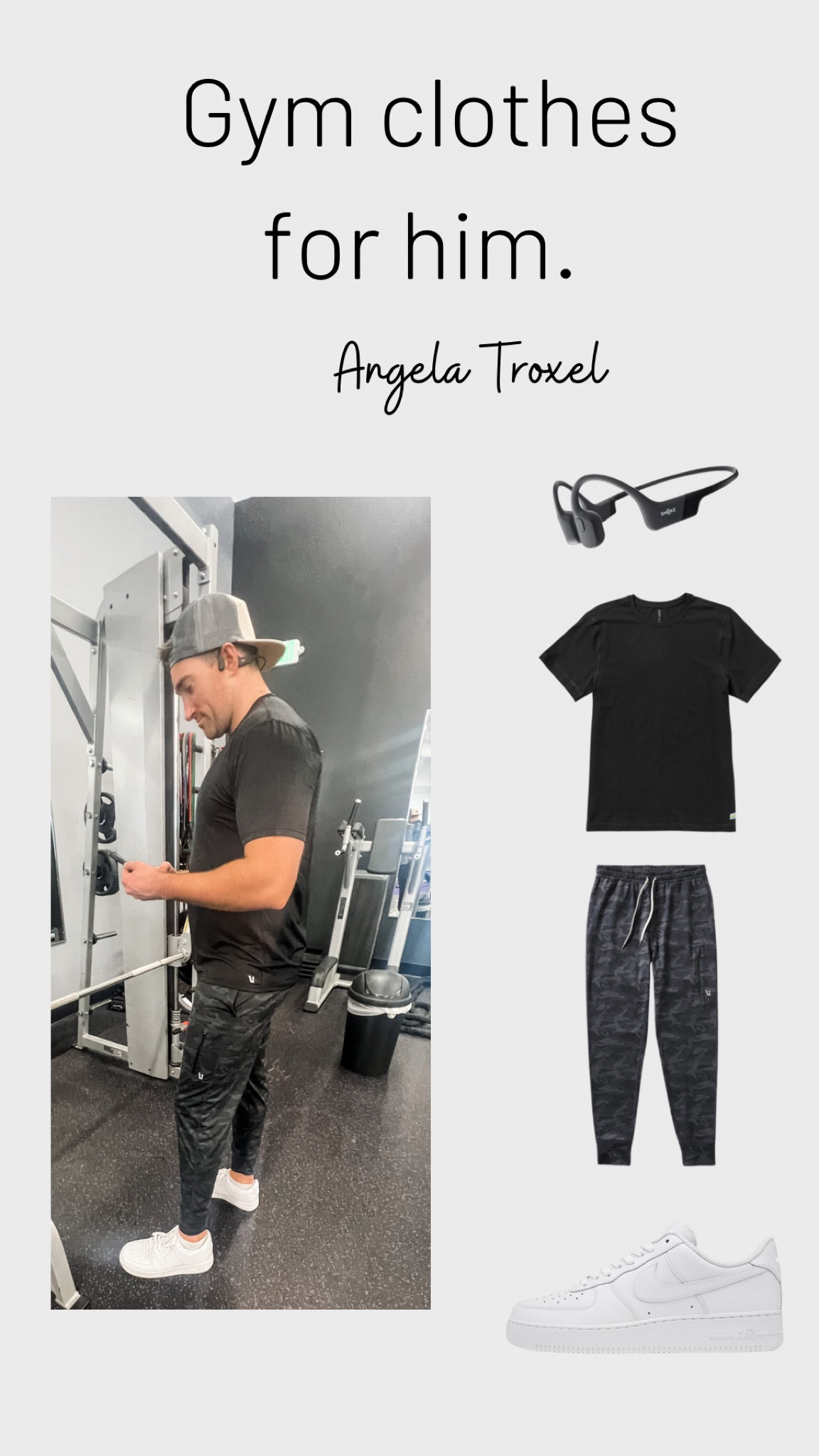 Gym / casual clothes for him. Gifts for him. Gym wear. 

#LTKGiftGuide #LTKmens #LTKfit