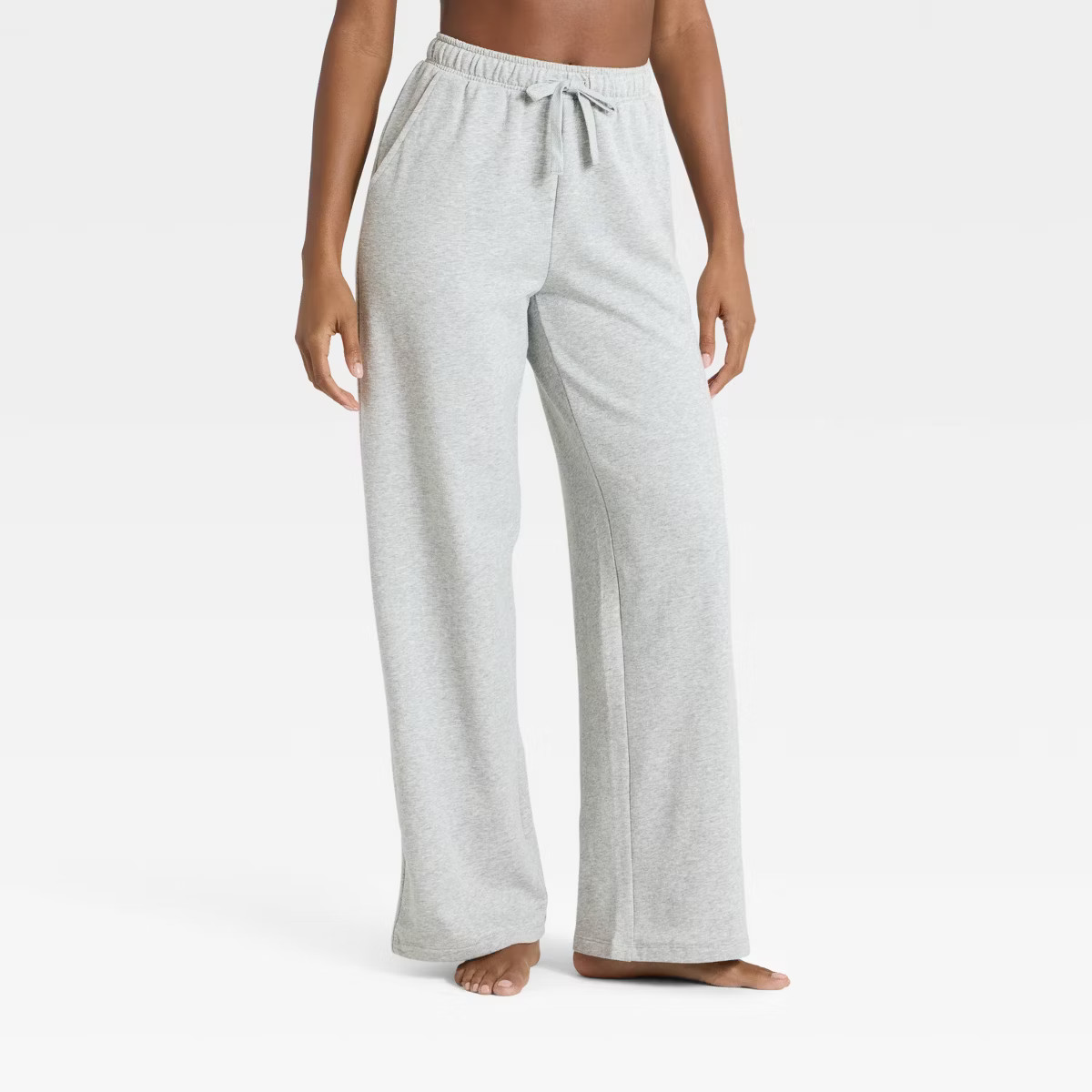 Women's Fleece Wide Leg Sweatpants - Auden™ | Target