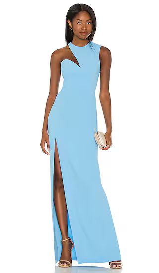X REVOLVE Gilda Gown in Pacific | Revolve Clothing (Global)