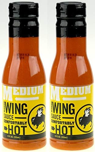Buffalo Wild Wings Classic Sauce - Medium, Comfortably Hot - 12 fl. oz. - PACK OF 2 | Amazon (US)